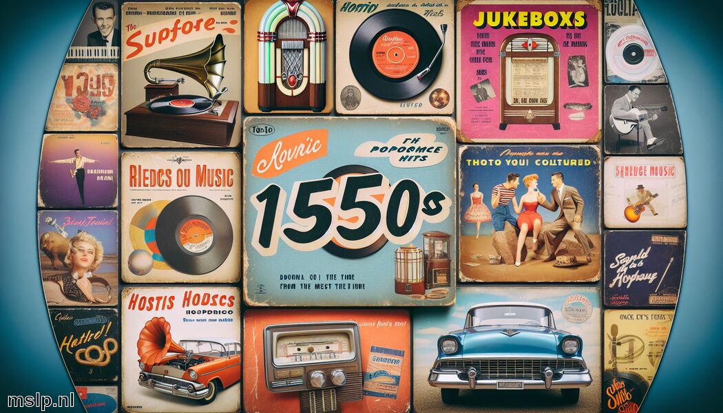 Culturele impact op muziek en samenleving   - Titels uit 50s hits album