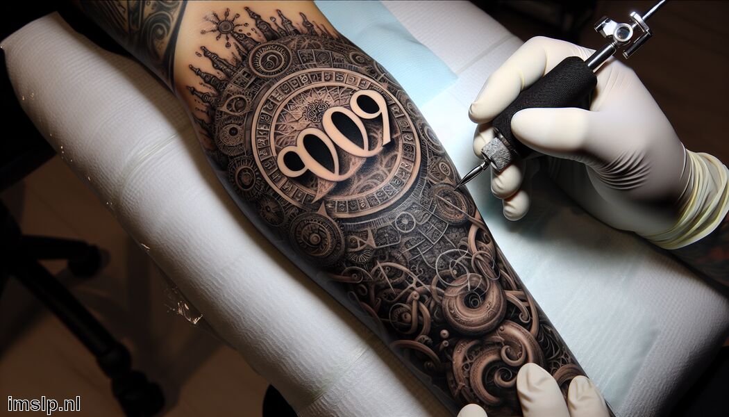In sommige culturen een geluksgetal   - Tatoeage 999 Betekenis » Het Einde en Nieuwe Begin met 999