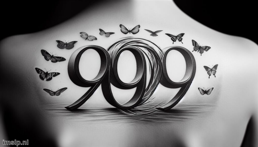 Tatoeage 999 Betekenis » Het Einde en Nieuwe Begin met 999