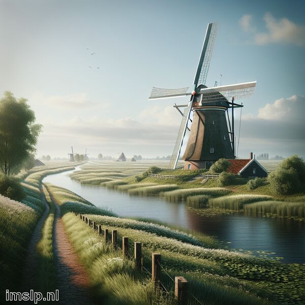 De molen, dijk en polder: hoe Nederland het land maakte