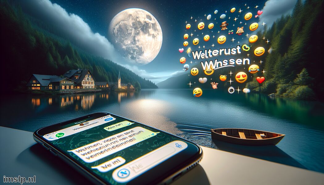 Gebruik emoji's voor extra expressie   - WhatsApp Welterusten wensen » Droom zoet met deze woorden  