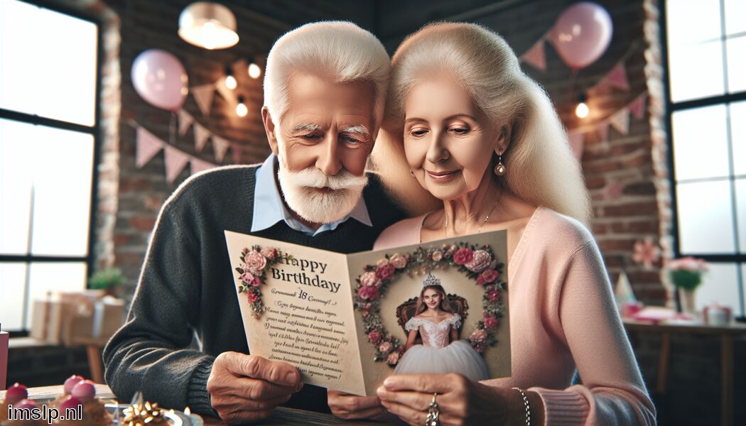 Jullie wijsheid siert onze levens   - 18e verjaardag wensen voor oma en opa » Feestelijke woorden voor de ouderen  