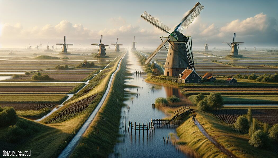Waterbeheer cruciaal voor landelijke veiligheid   - De molen, dijk en polder: hoe Nederland het land maakte