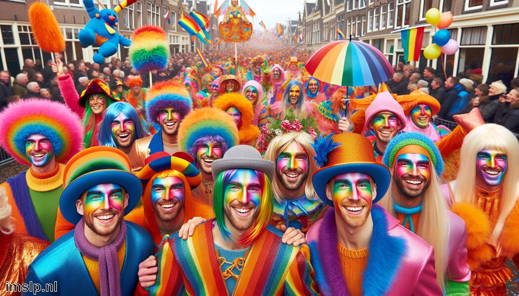 Carnaval met kleurige kostuums en optochten   - Typisch Nederlandse feestdagen die toeristen verbazen