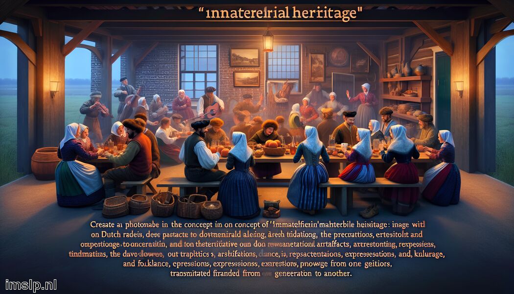 Overlevering van verhalen en folklore - Wat is immaterieel erfgoed? Nederlandse tradities uitgelegd”