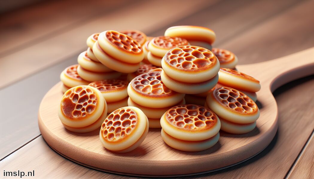 Poffertjes zijn luchtige, kleine pannenkoeken   - Wat is typisch Nederlands eten? De top 12 klassiekers