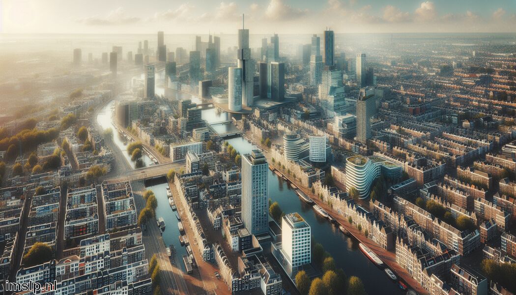 Hoge gebouwen en wolkenkrabbers in de steden - Van grachtengordel tot wolkenkrabber: Nederlandse architectuur in vogelvlucht