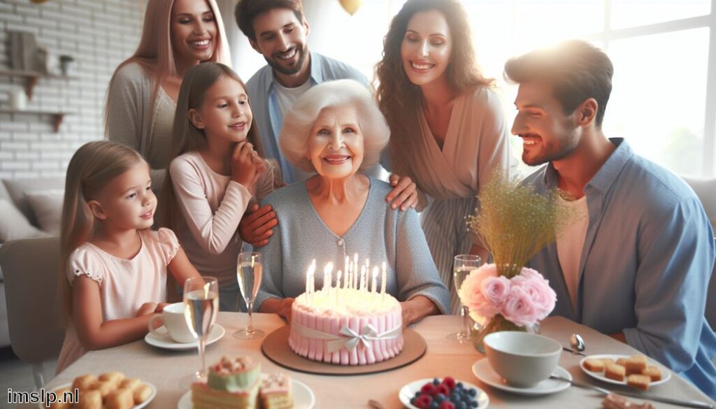 Verjaardag wensen voor oma » Liefdevolle woorden voor grootmoeder