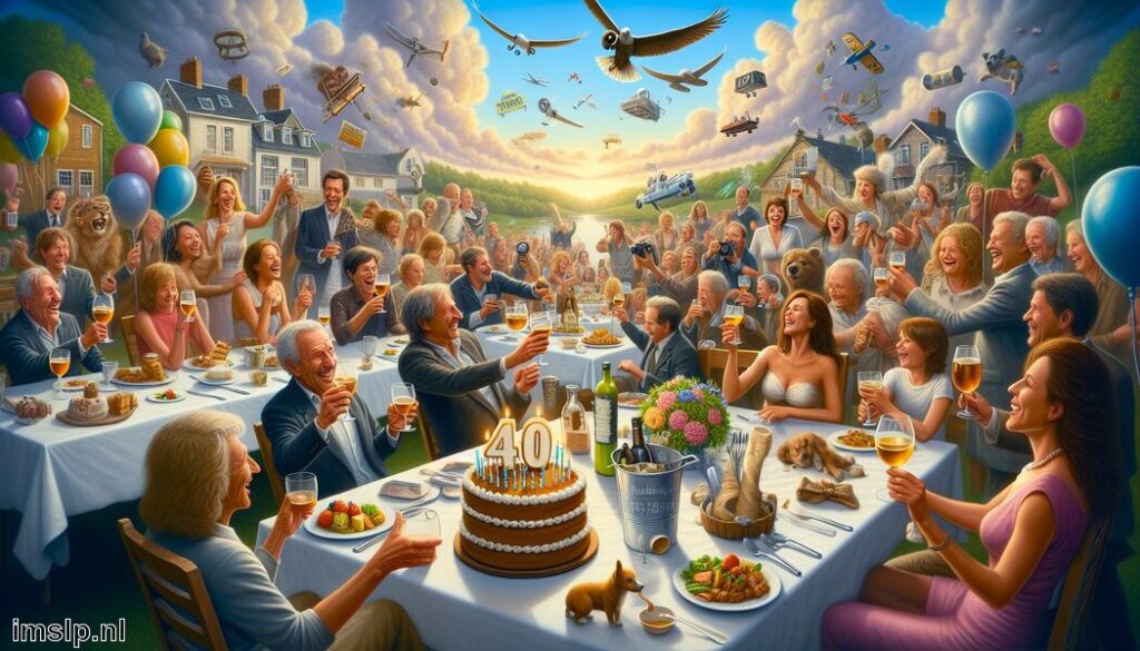 40e verjaardag gezegden » Feestelijke woorden voor de levensgenieter